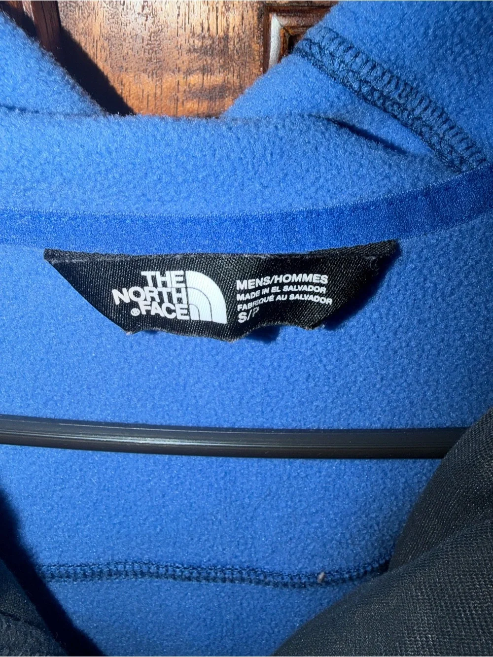North Face Jacket Men S Blue Canyonlands Hoodie Full Zip Fleece Lined Outdoor